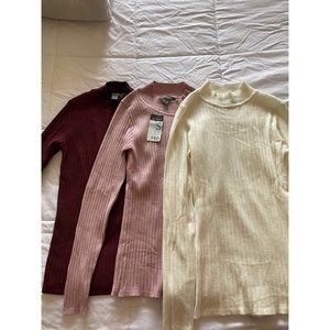 Long sleeve shirts 🤍❤️💖 3x15